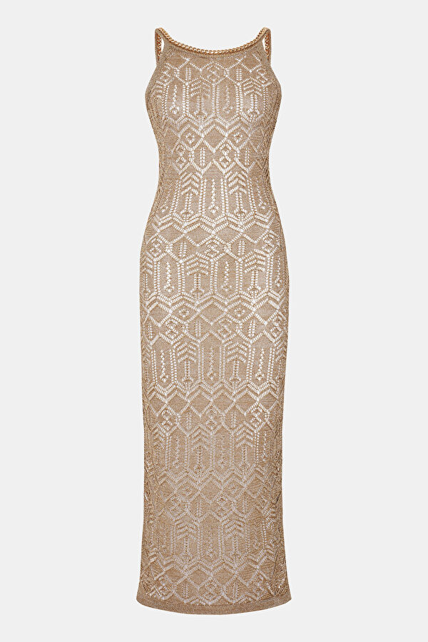 Gold Mini Dress