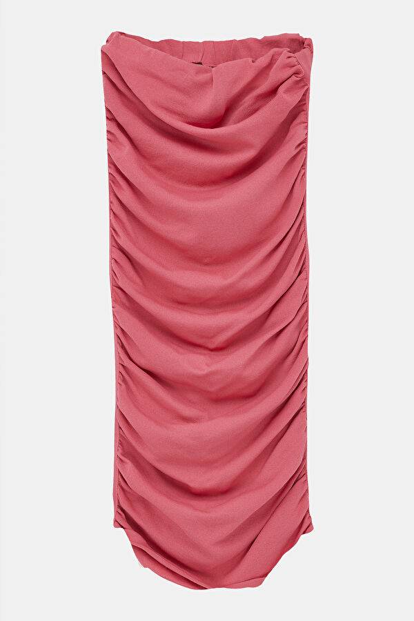 Pembe Viskon Etek