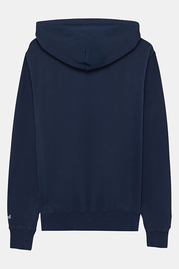 Lacivert Kapuşonlu Erkek Sweatshirt 2