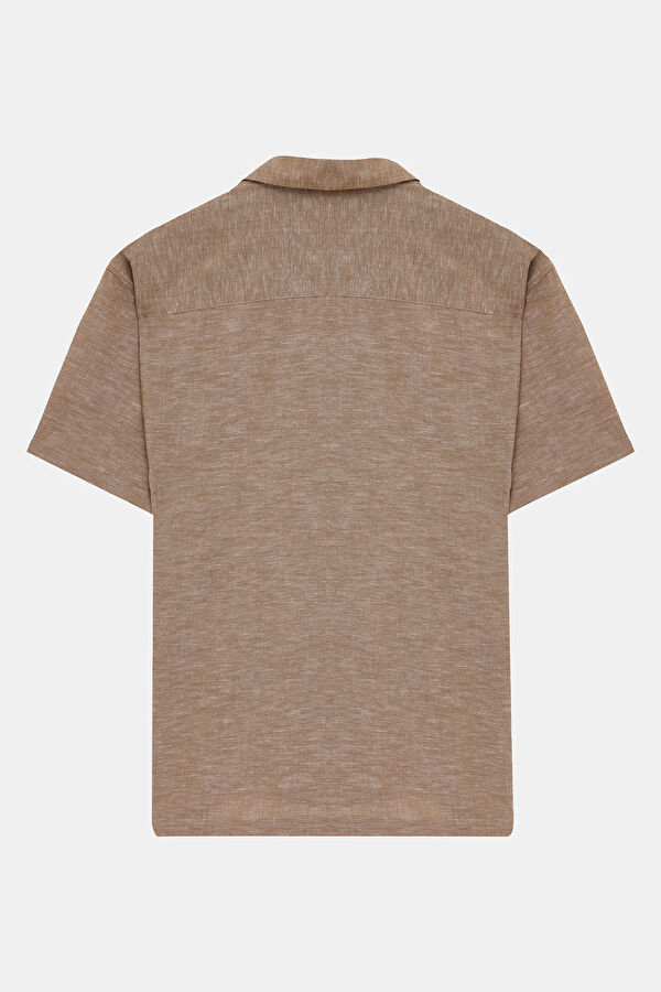 Coffee Resort Collar Men's Shirt 2