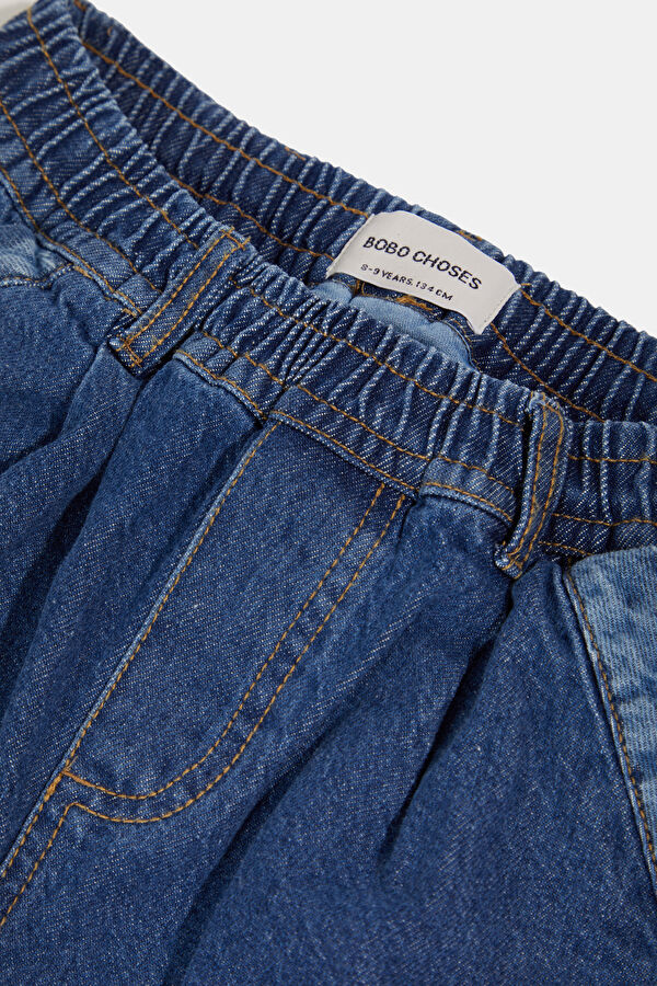 Blue Slim-Fit Kids Sports Pants 4