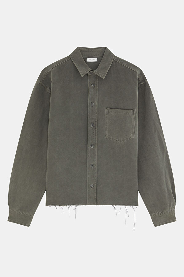 Relax Fit Anthracite Men's Shirt