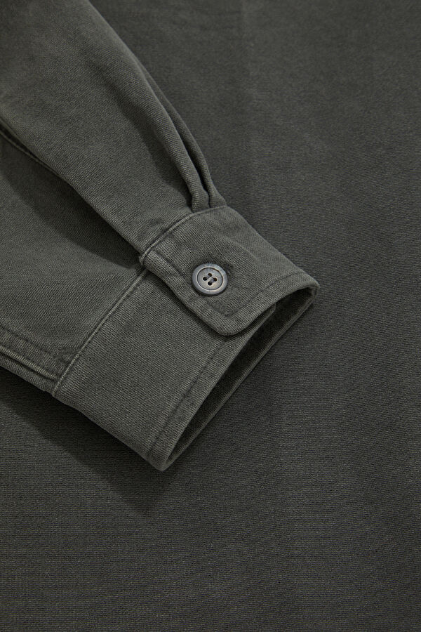 Relax Fit Anthracite Men's Shirt 4