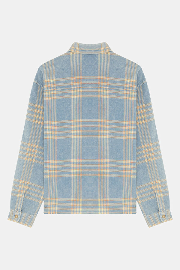 Relax Fit Light Blue Men's Shirt 2