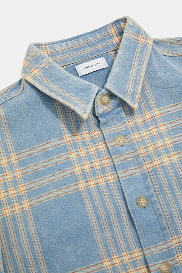 Relax Fit Light Blue Men's Shirt 3