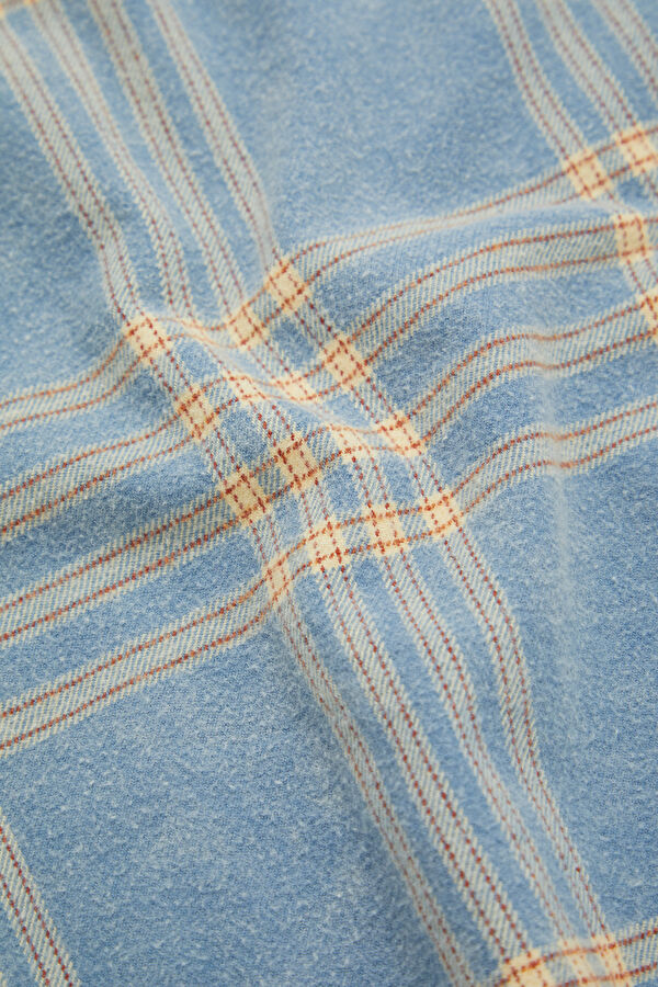 Relax Fit Light Blue Men's Shirt 4