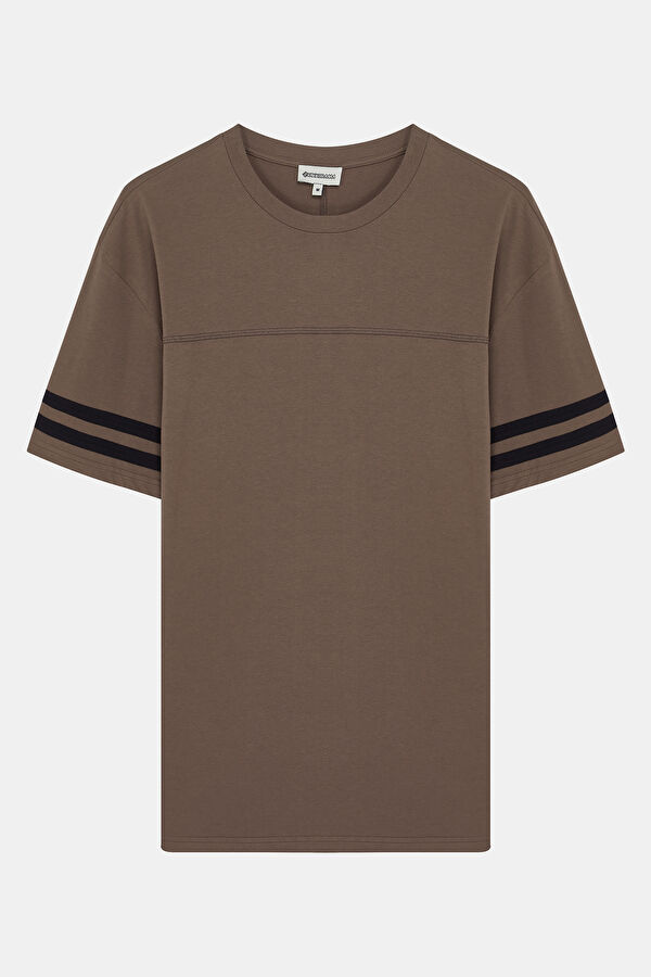 Relax Fit Coffee Crew Neck Men's T-Shirt