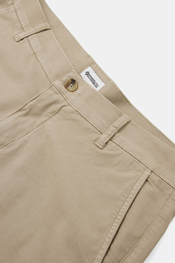 Beige Men's Shorts 3