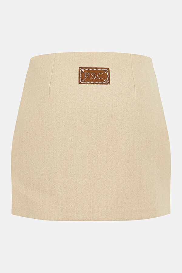 Beige Women's Skirt 2