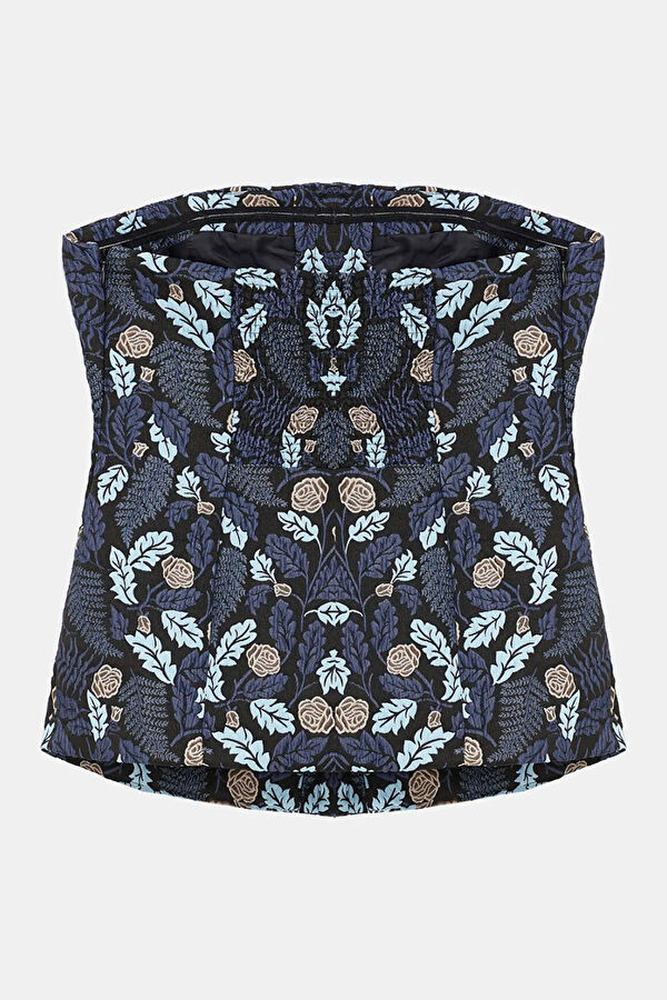 Colorful Floral Pattern Women's Blouse 2