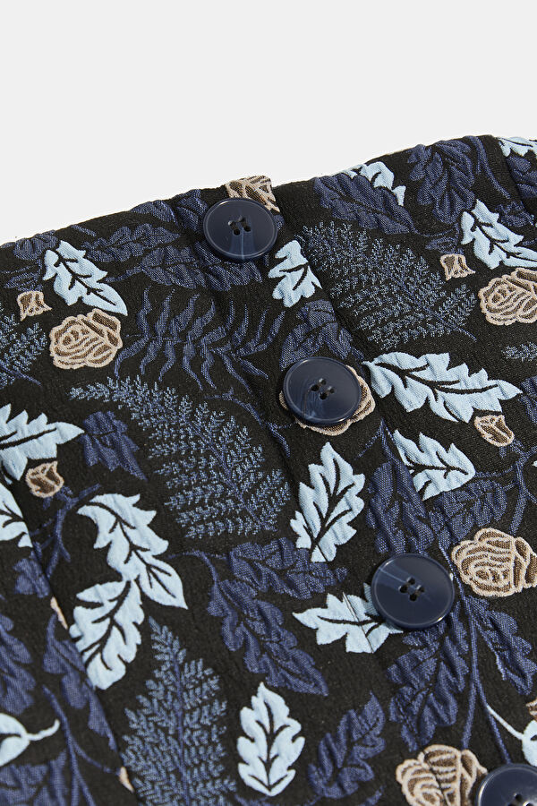 Colorful Floral Pattern Women's Blouse 3