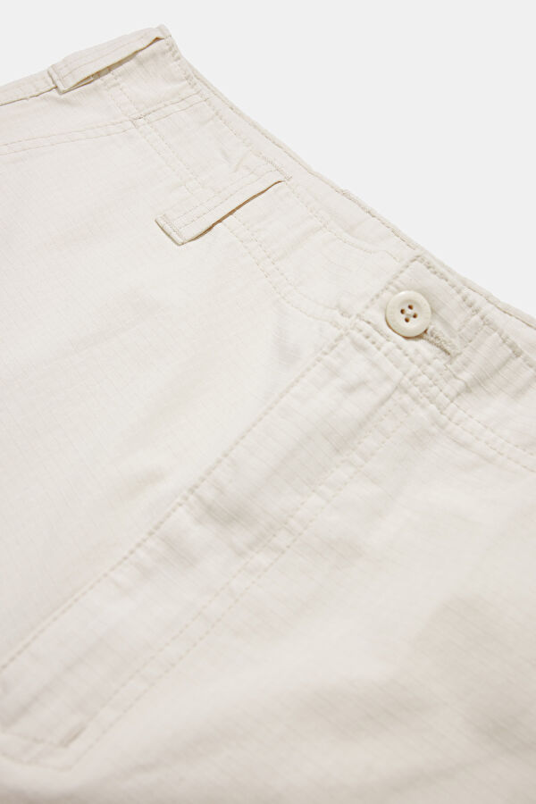Relax Fit Ecru Men's Trousers 5