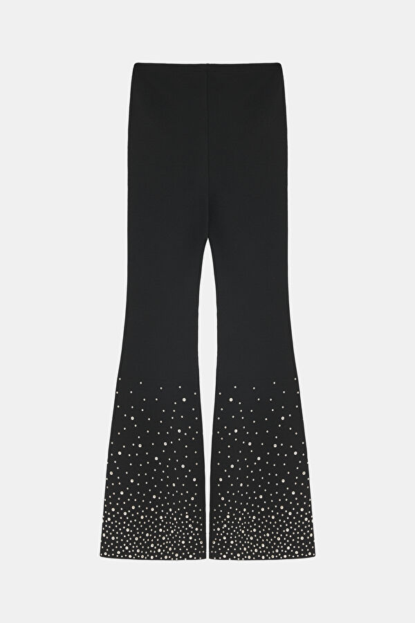 Slim Fit Black Women's Pants 2