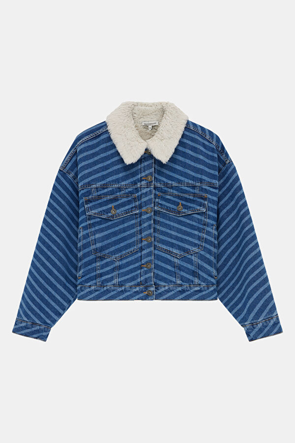 Blue Women's Coat