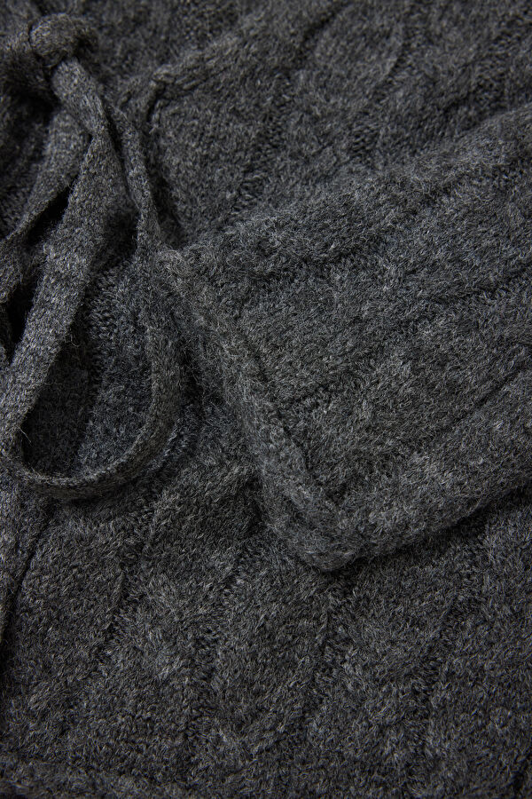 Anthracite Knit Women's Cardigan Cardigan 5