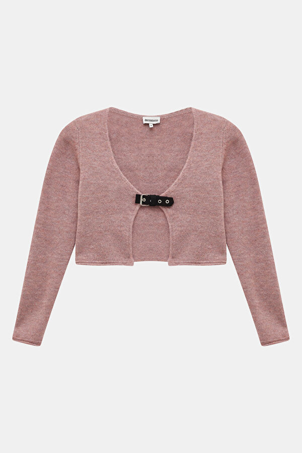 Pink Knit Women's Cardigan