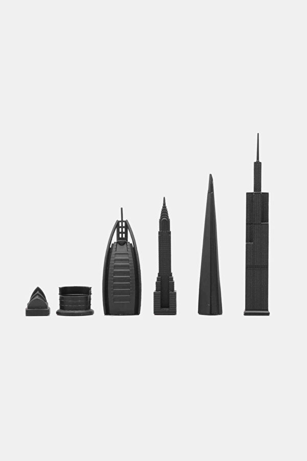 Stainless Steel World Icons Edition Satranç 2
