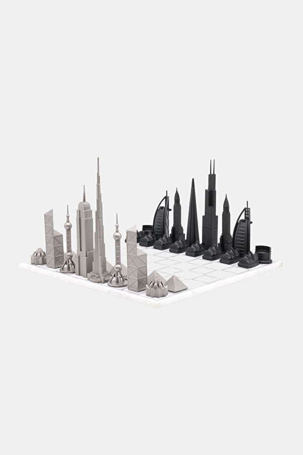 Stainless Steel World Icons Edition Satranç 4