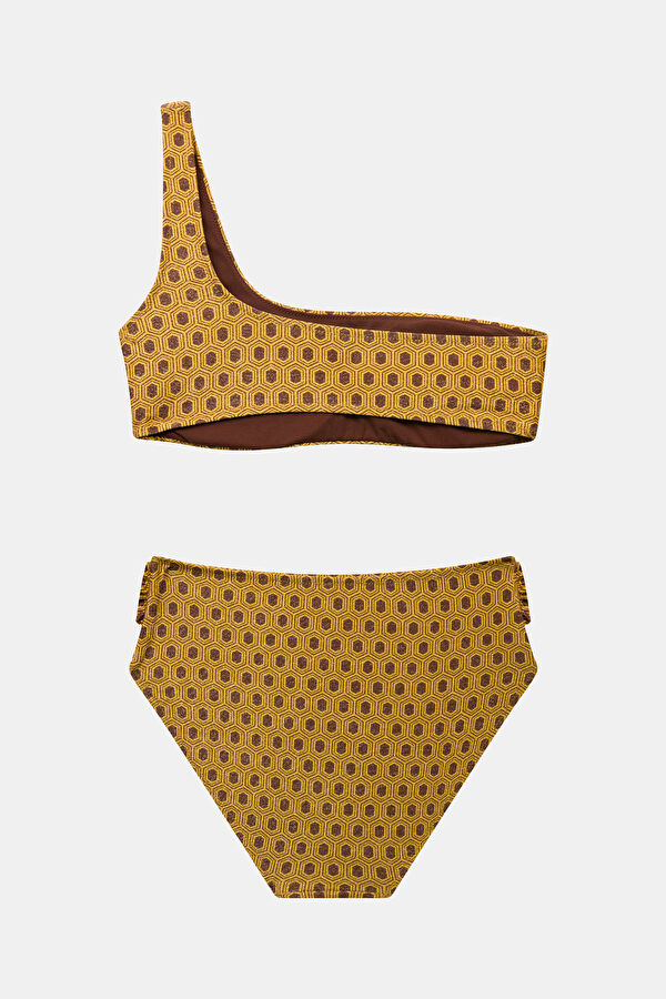 She's Whiskey in a Teacup Hardal Desenli Bikini 2