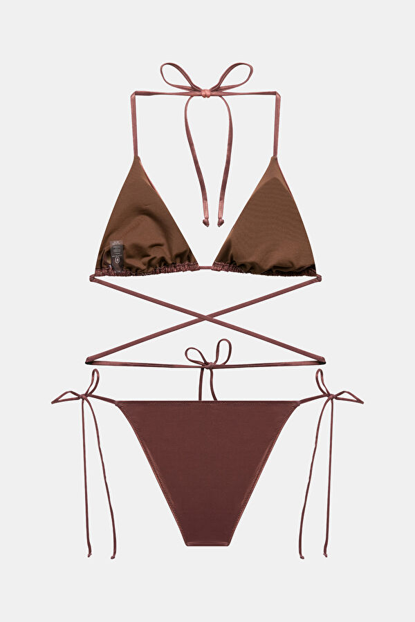 Too Hot to Handle Kahve Bikini 2
