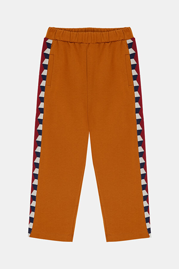 Comfort Dark Orange Straight Leg Kids Pants