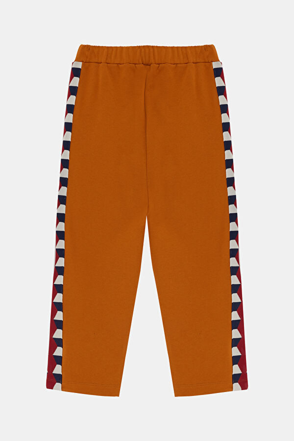 Comfort Dark Orange Straight Leg Kids Pants 2