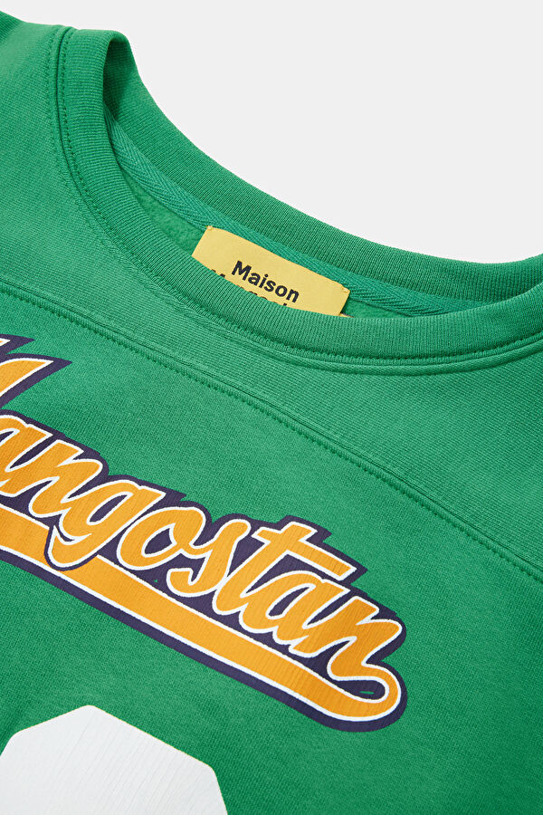 Comfort Green Crew Neck Kids T-Shirt 3
