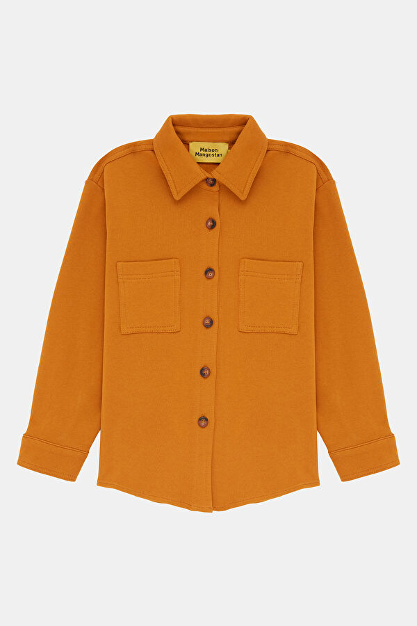 Dark Orange Kids Jacket