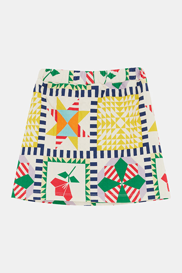 Saks Patterned Kids Skirt 2