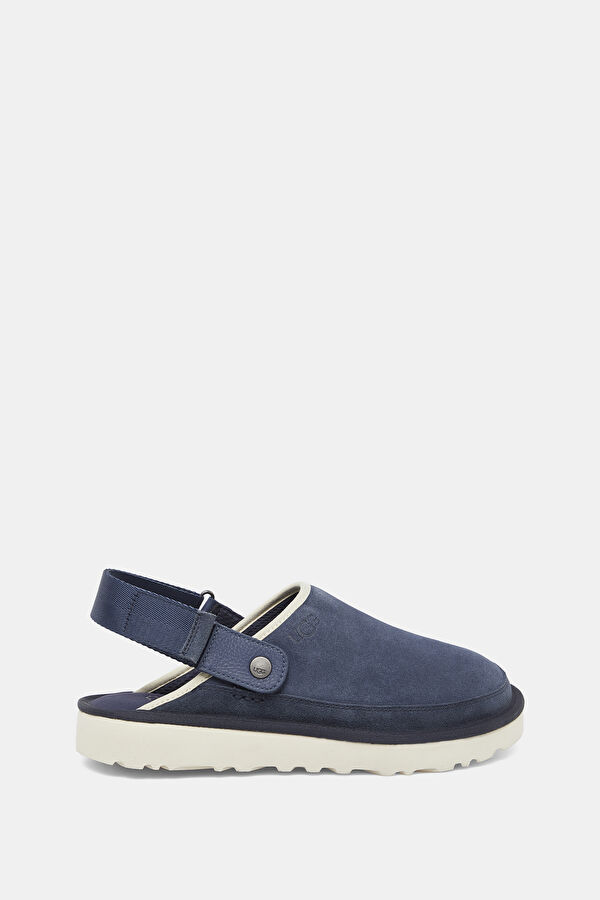 M Goldencoast Clog Blue Men's Leather Sandals