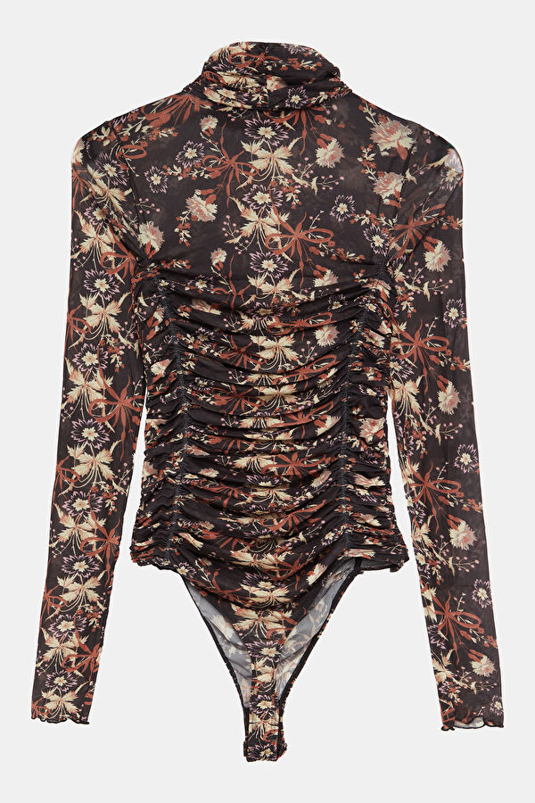 Siyah Desenli Body 2