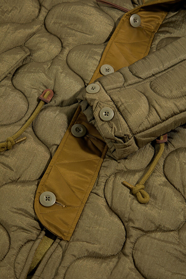 Yeşil Kadın Mont 7