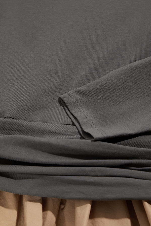 Dark Gray Mini Women's Dress 4