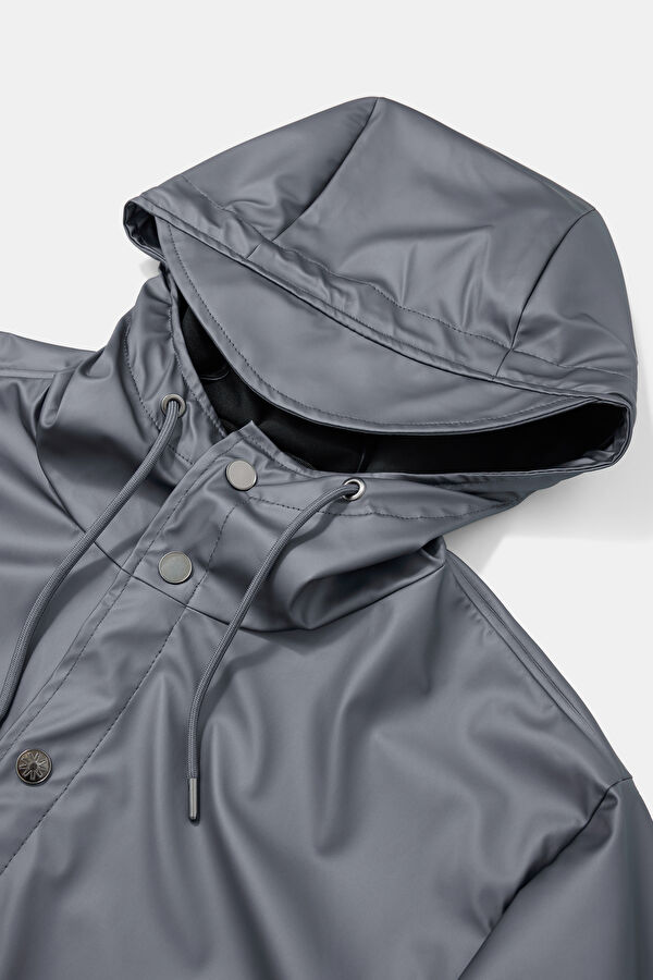 Blue Women's Raincoat 3