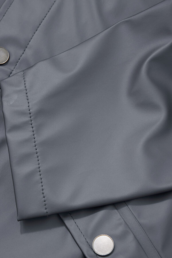 Blue Women's Raincoat 4