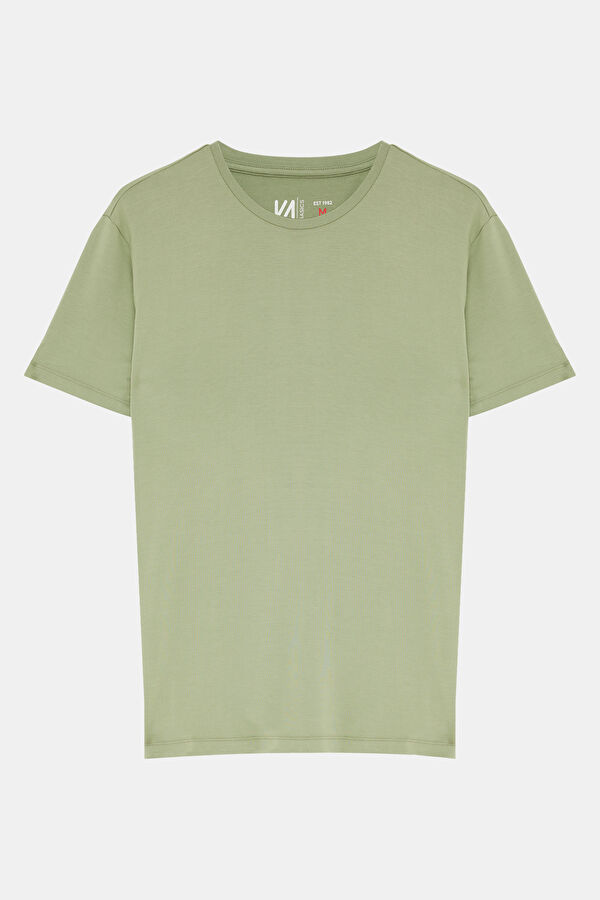 Green Crew Neck T-Shirt