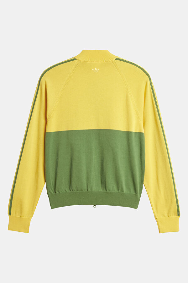 Haki Dik Yaka Erkek Sweatshirt 2