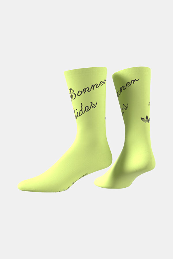 Wales Bonner Neon Sarı Çorap 3