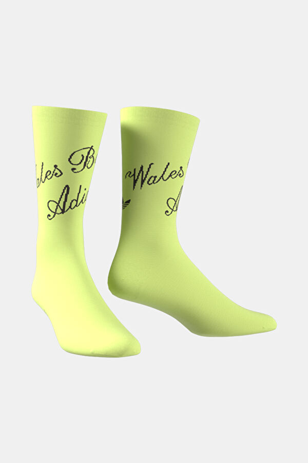 Wales Bonner Neon Sarı Çorap 4