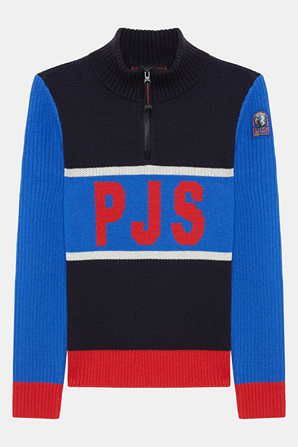 Navy Blue Wool Women's Sweater