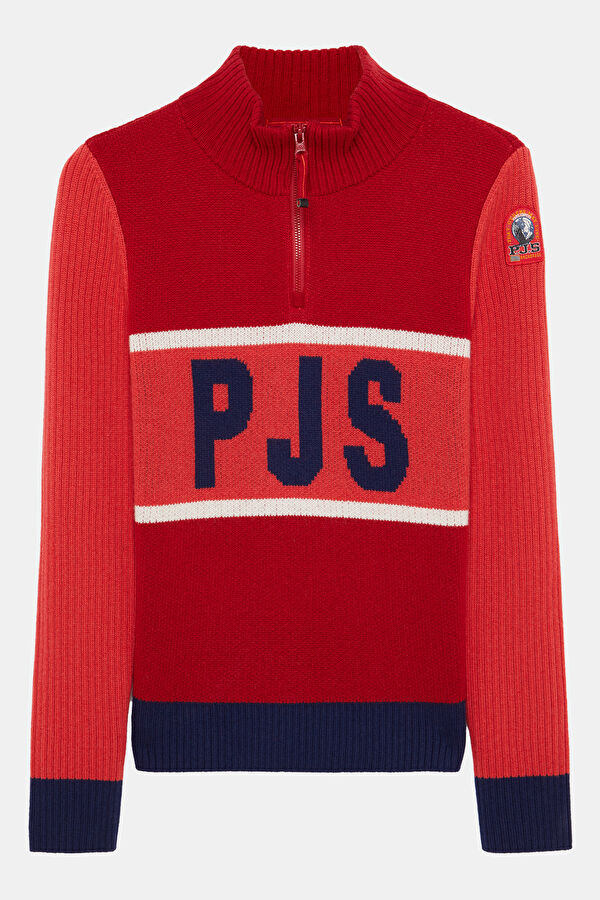 Red Wool Women's Sweater