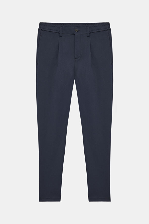 Navy Tapered Fit Men's Pants