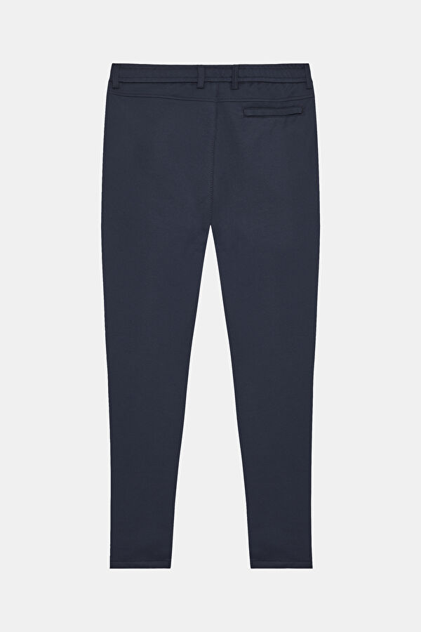 Navy Tapered Fit Men's Pants 2