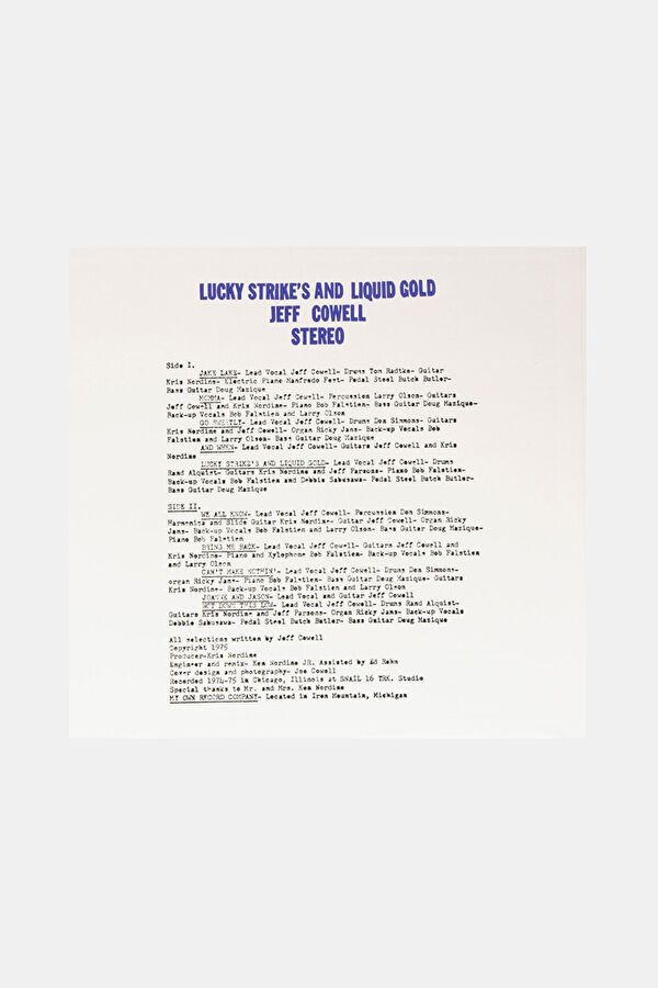 Jeff Cowell (2) Lucky Strikes And Liquid Gold 2