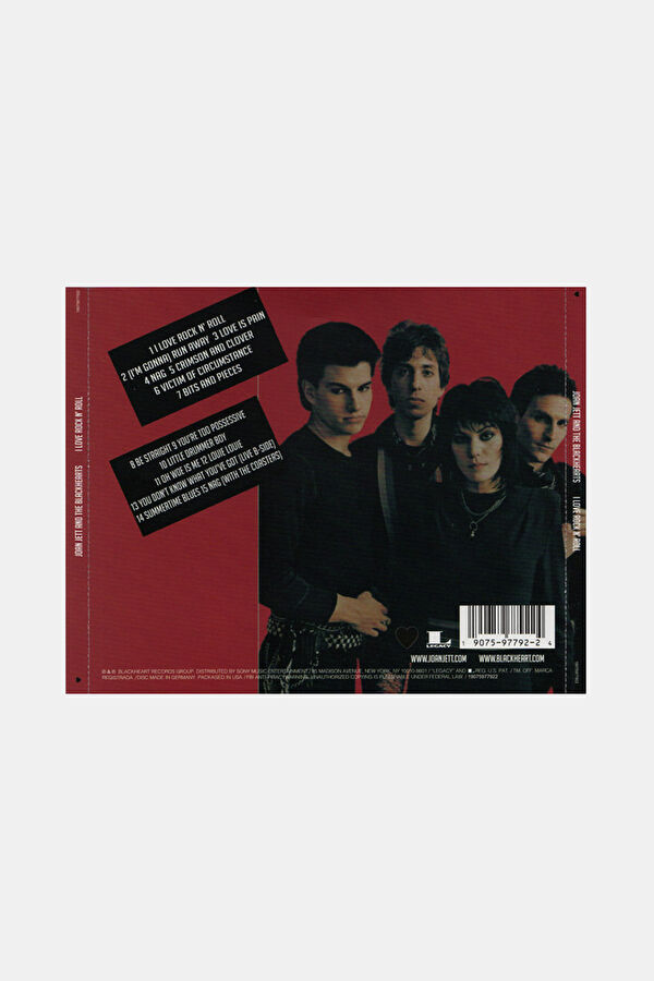 Joan Jett & The Blackhearts I Love Rock N' Roll 2
