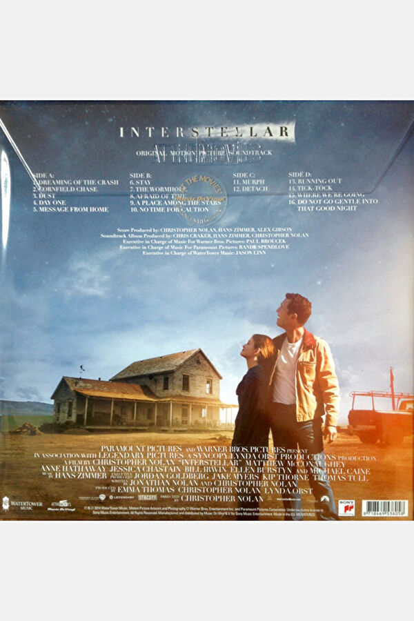 Hans Zimmer Interstellar (Original Motion Picture Soundtrack)