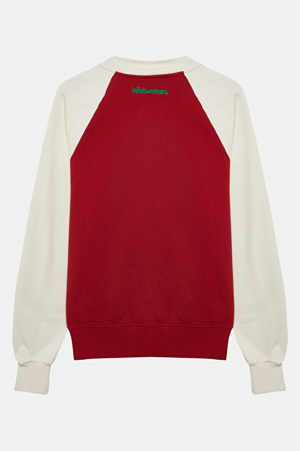Red Relax Fit Men's Sweatshirt 2