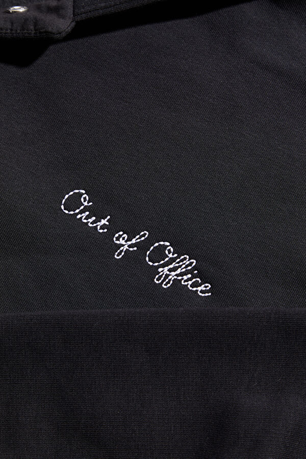 Siyah Kapuşonlu Erkek Sweatshirt 4