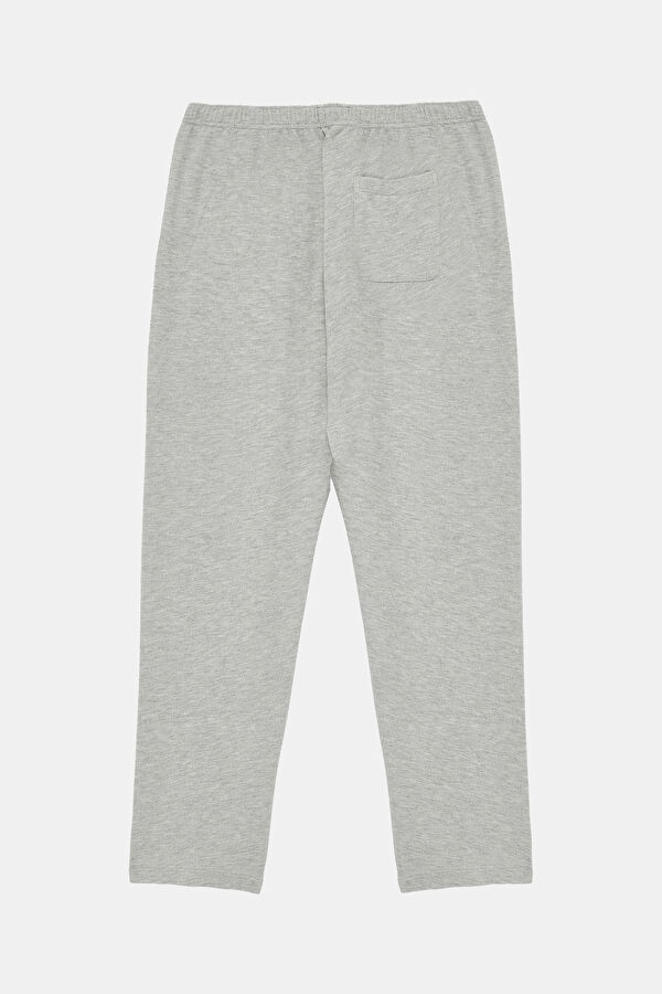 Grey Straight Leg Sport Men's Trousers 2
