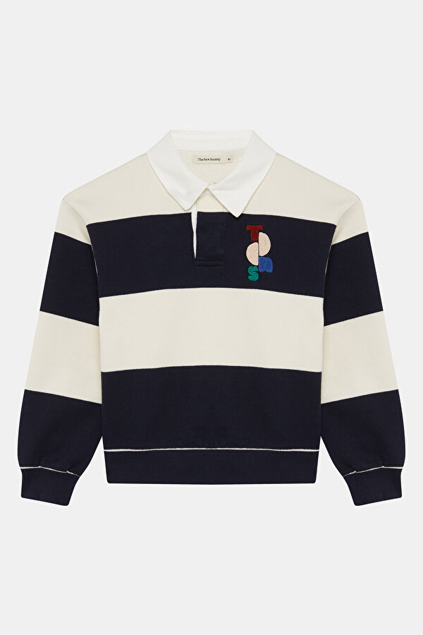 Nilo Polo Navy Patterned Kids Sweatshirt